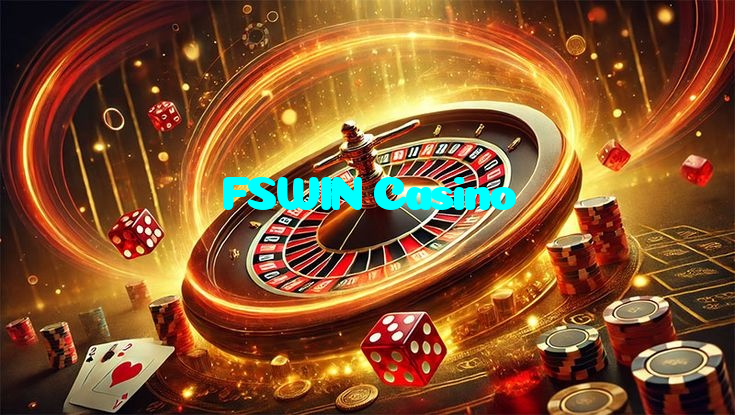FSWIN Casino casino presented on mobile device in Pakistan with slots and live games